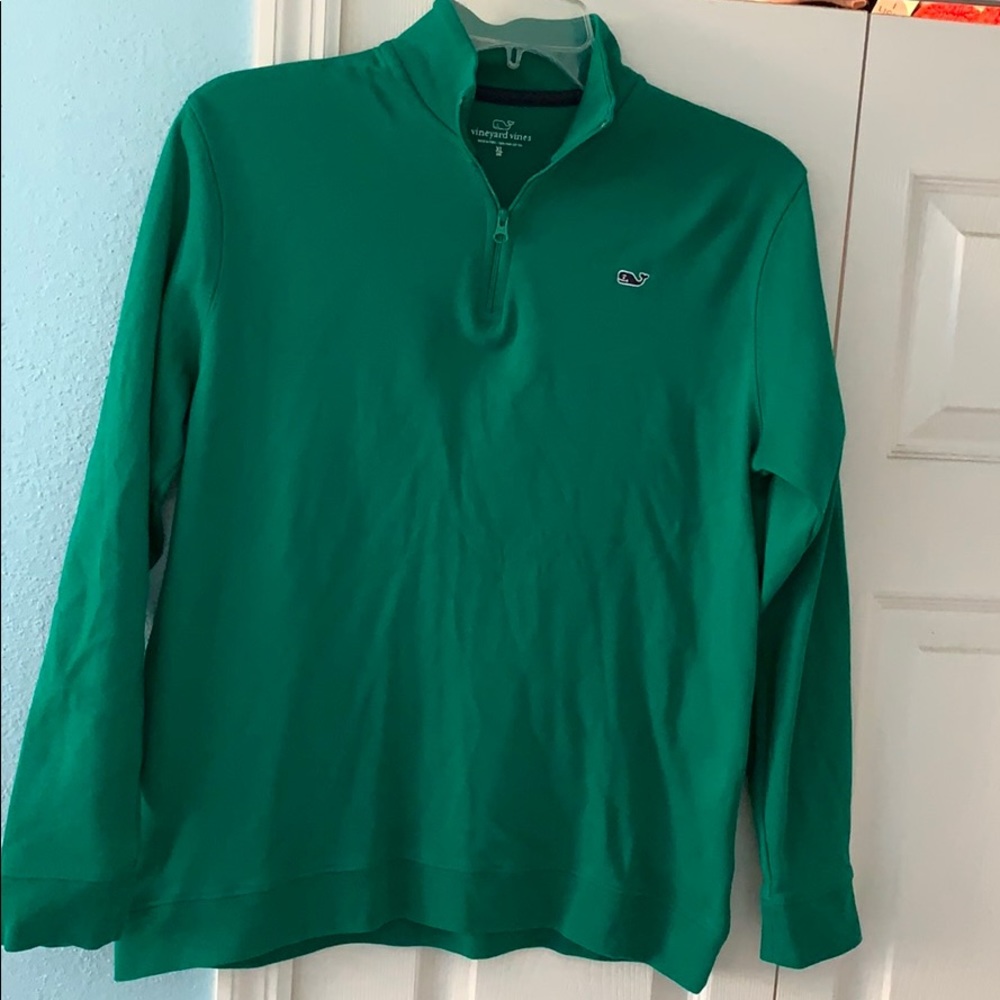 Boys XL Vineyard Vines Shep shirt green